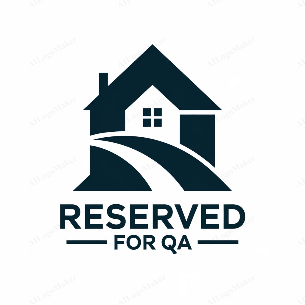 A logo with a house and the words "RESERVED FOR QA".